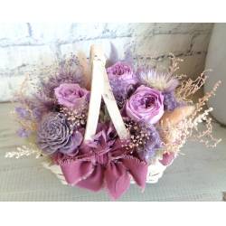 プリザ+ドライバスケット・パープル プリザ+ドライバスケット・パープル