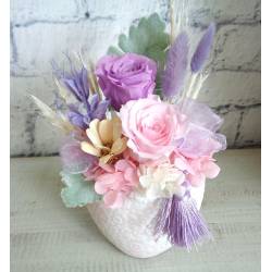 プリザ和モダン・藤色 プリザ和モダン・藤色