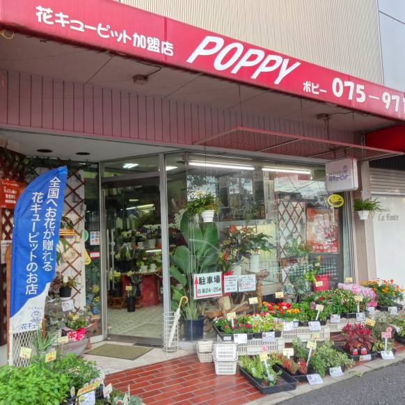 京都府八幡市の花屋 ポピーにフラワーギフトはお任せください 当店は 安心と信頼の花キューピット加盟店です 花キューピットタウン
